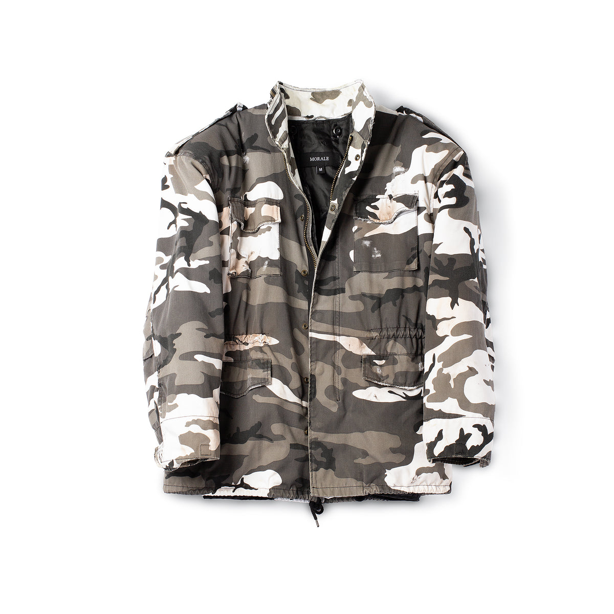 PADDED RUSTIC URBAN CAMO PARKA