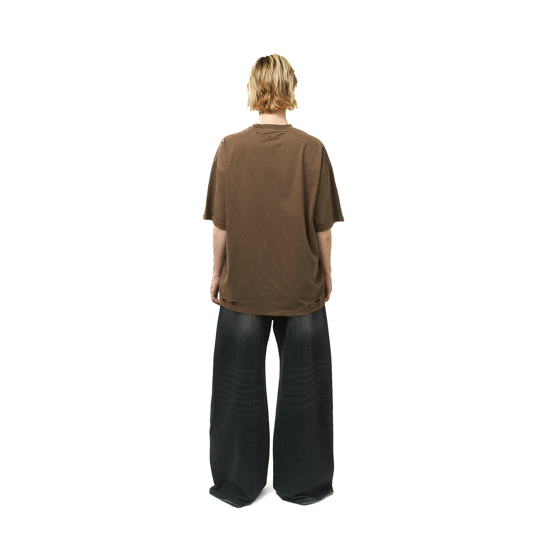 M.R.L TEE (BROWN)